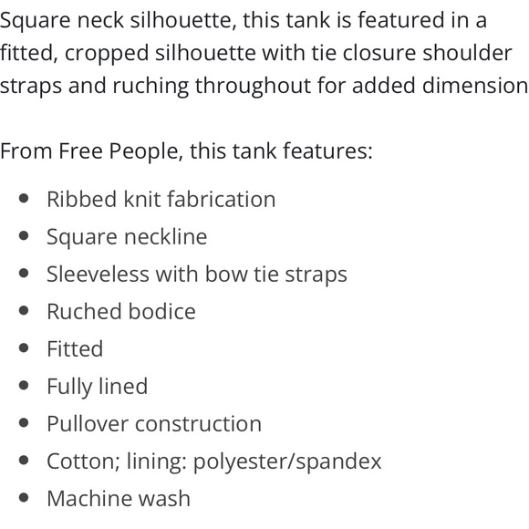 Free People Boulevard Cotton Crop Top - Picture 7 of 13